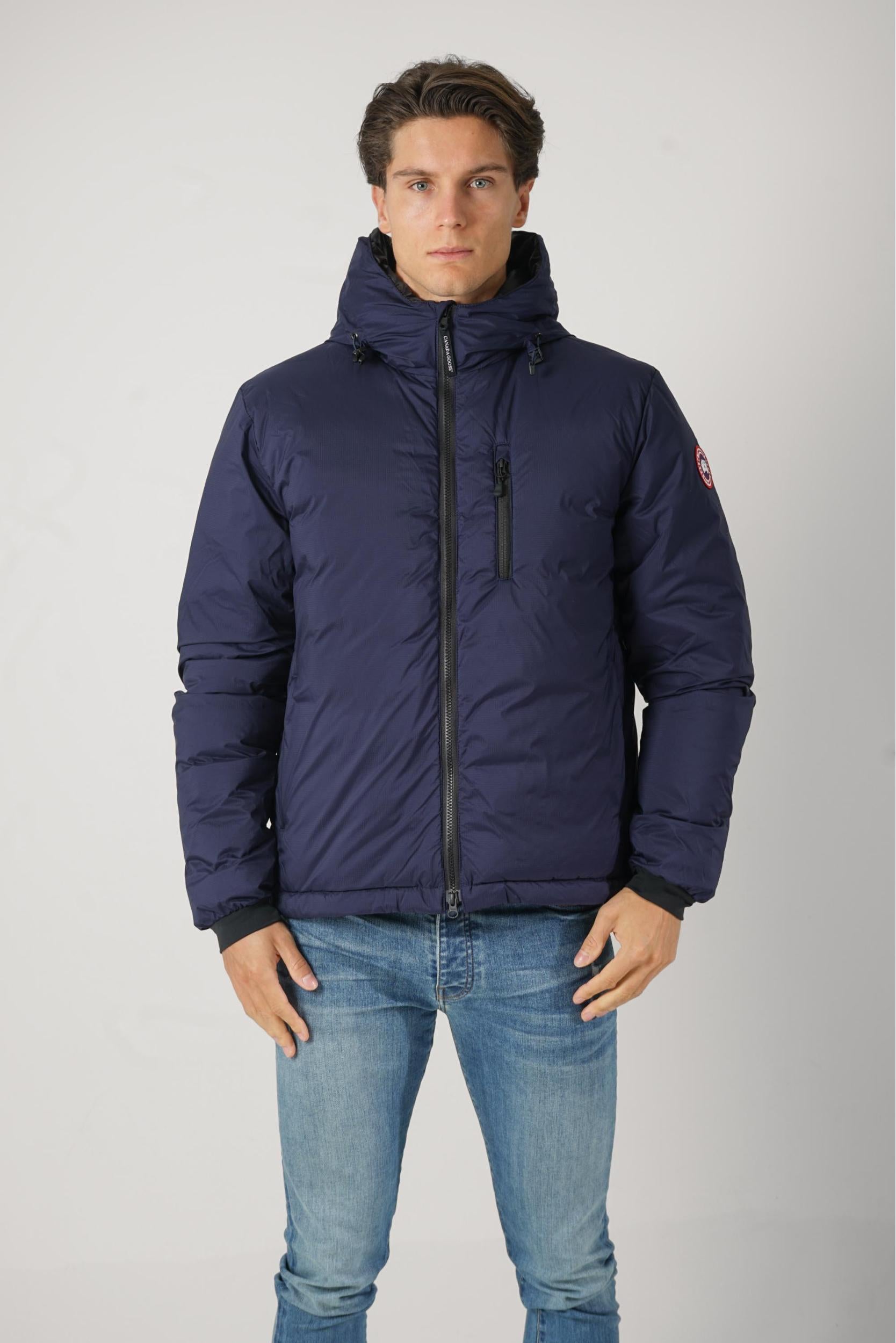 Canada Goose Lodge Hoody Jacket Atlantic Navy – JURGEN STORE