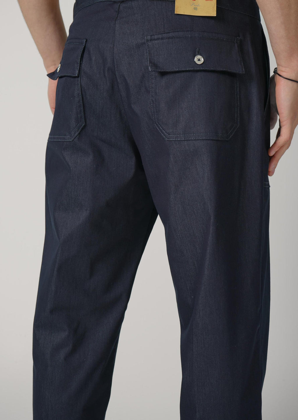 01 Marco Pescarolo Baia Trousers Navy