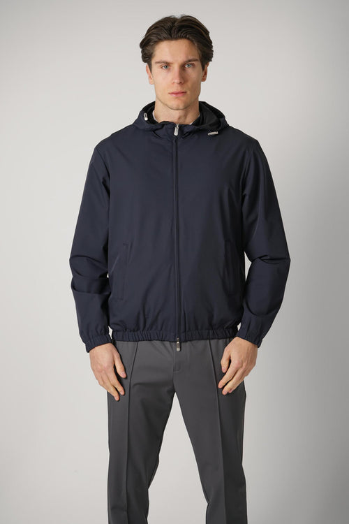 01 Marco Pescarolo Macan Jacket Reversible Black/ Navy