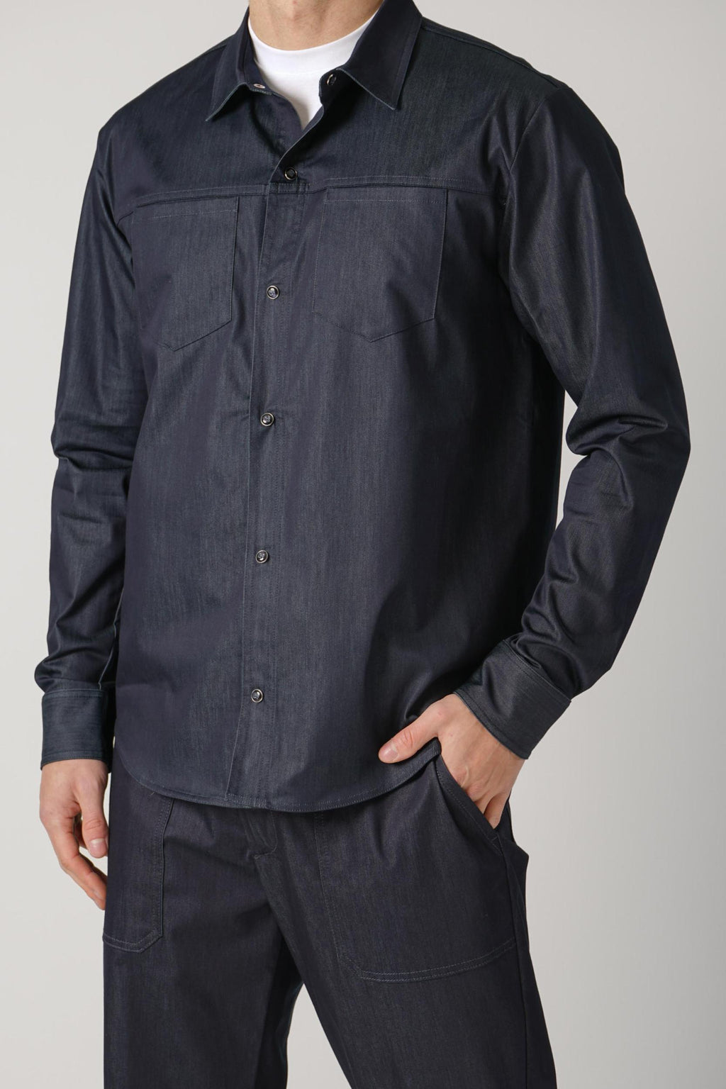 01 Marco Pescarolo Zeus Jacket Navy