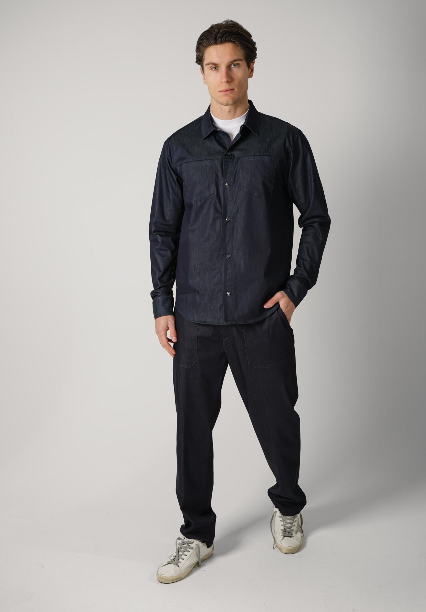 01 Marco Pescarolo Zeus Jacket Navy
