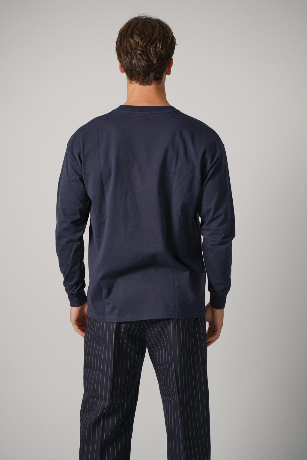 Drôle de Monsieur Belissima Long Sleeve T-shirt Navy