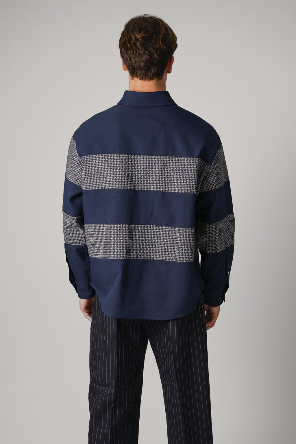 Drôle de Monsieur Striped Polo Shirt – Navy