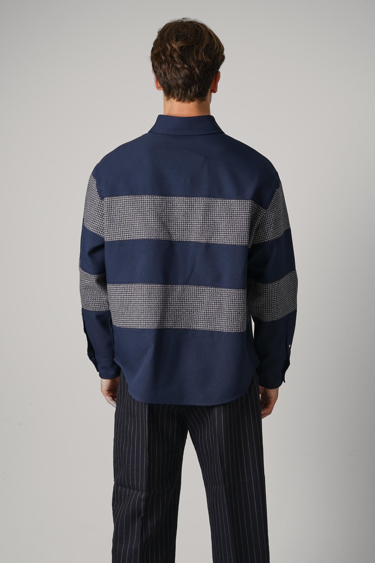 Drôle de Monsieur Striped Polo Shirt – Navy