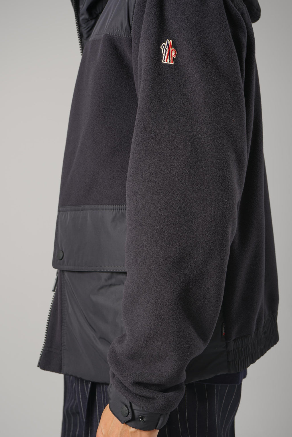 Monster Grenoble Zip Up Cardigan – 999 (89AK8) Black