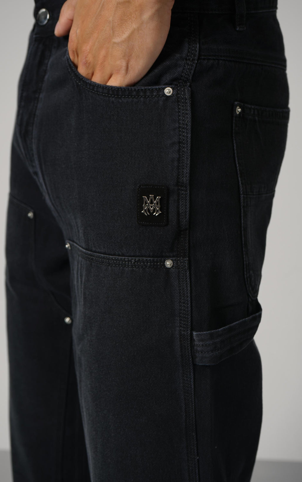 Amiri Lightweight Carpenter Jean – Vintage Black