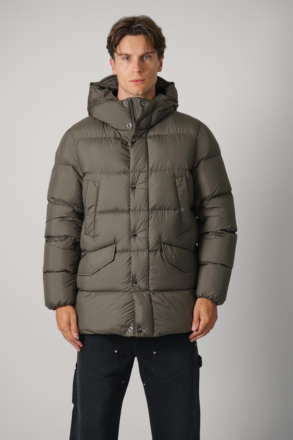Woolrich Cloud Davis Parka – Dark Green