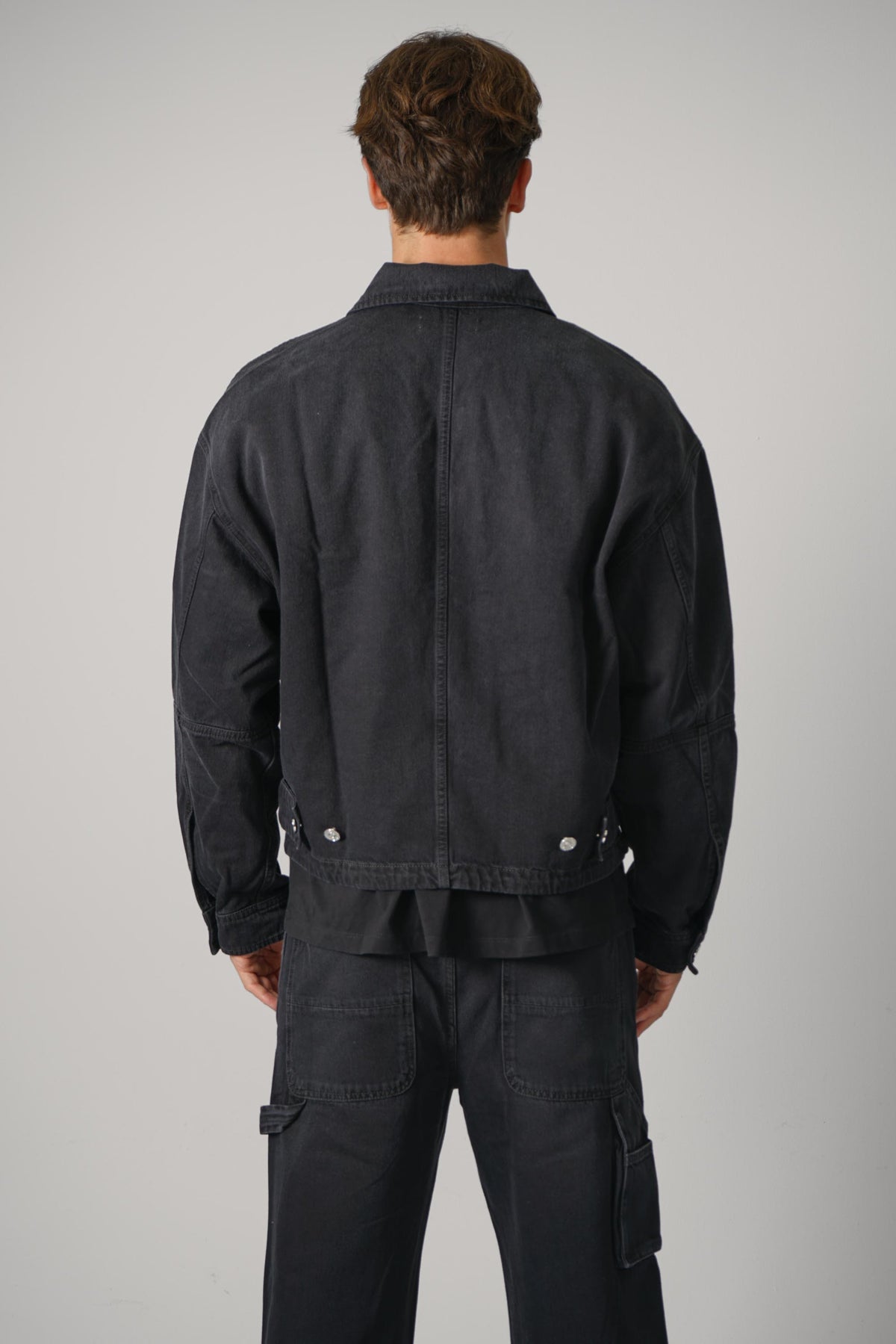Amiri Denim Work Jacket – Vintage Black