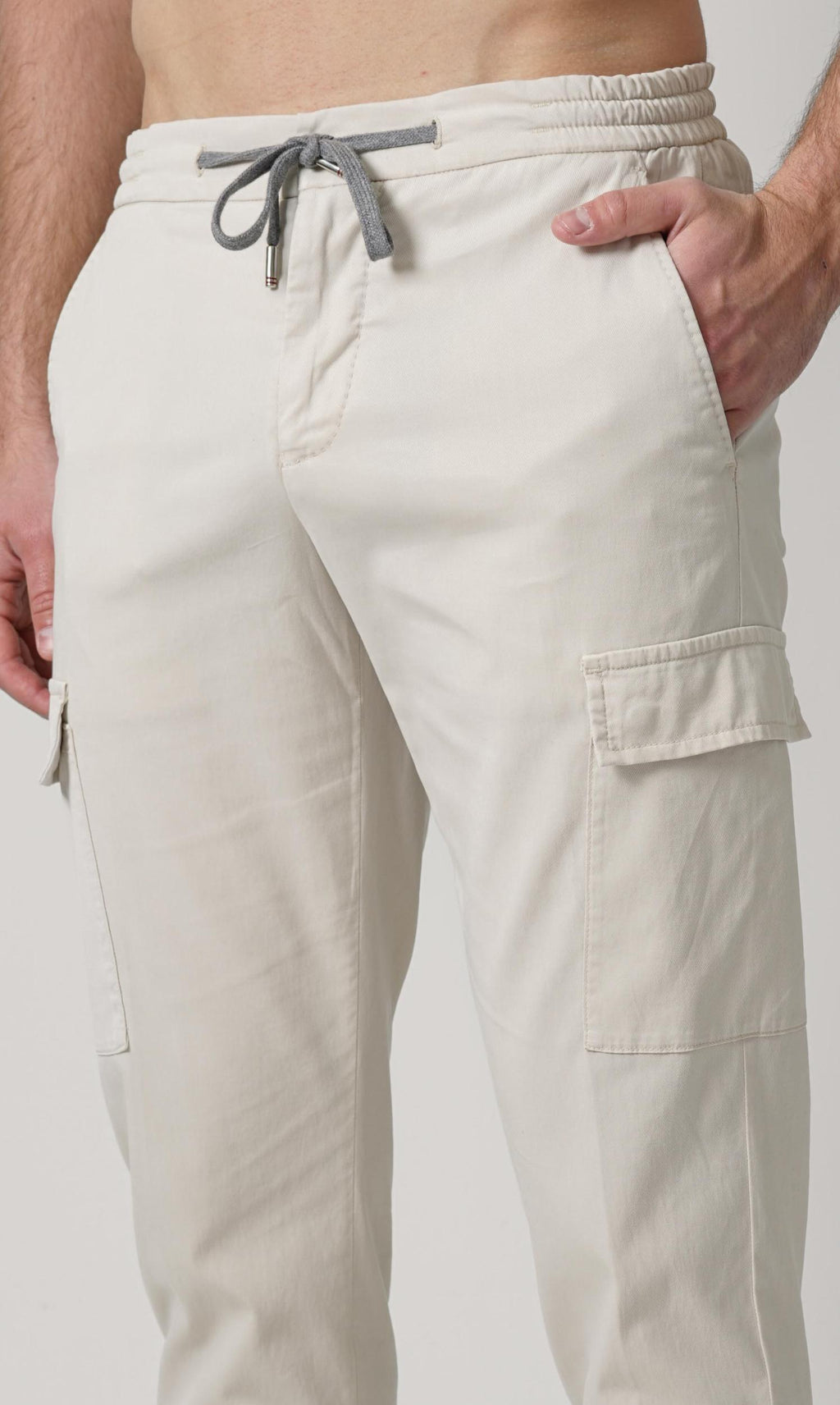 02 Marco Pescarolo Tor Trousers Beige