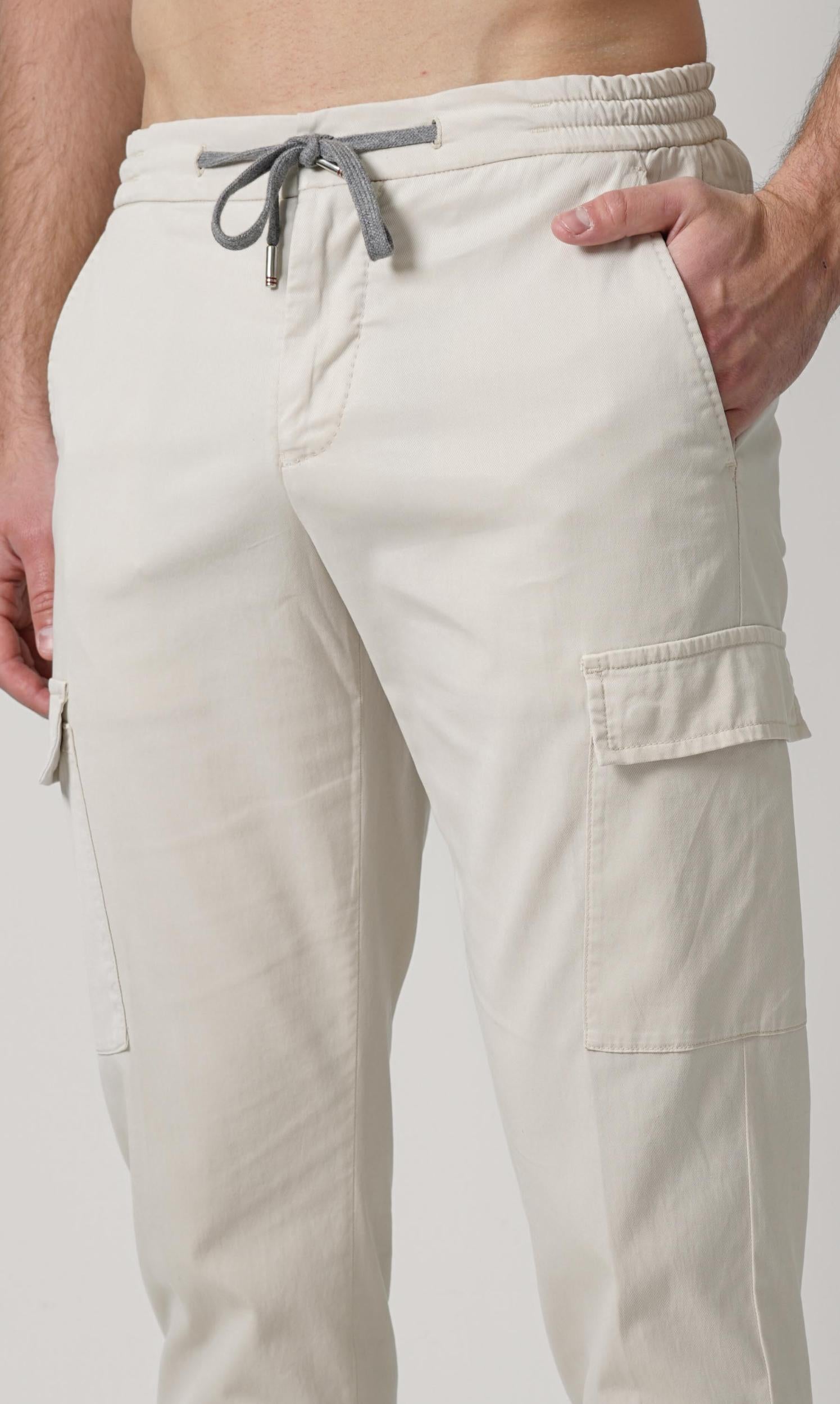 02 Marco Pescarolo Tor Trousers Beige