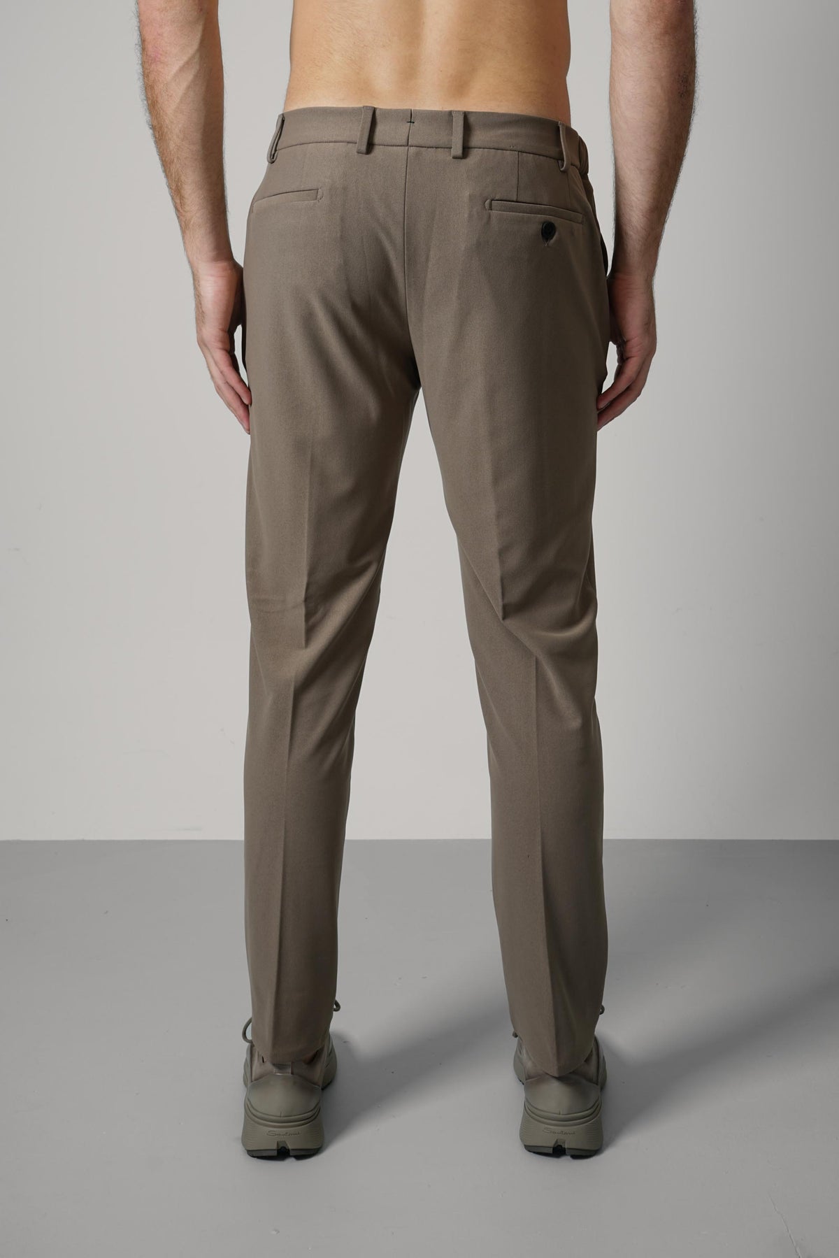Berwich Morello Elax Trousers – Greige