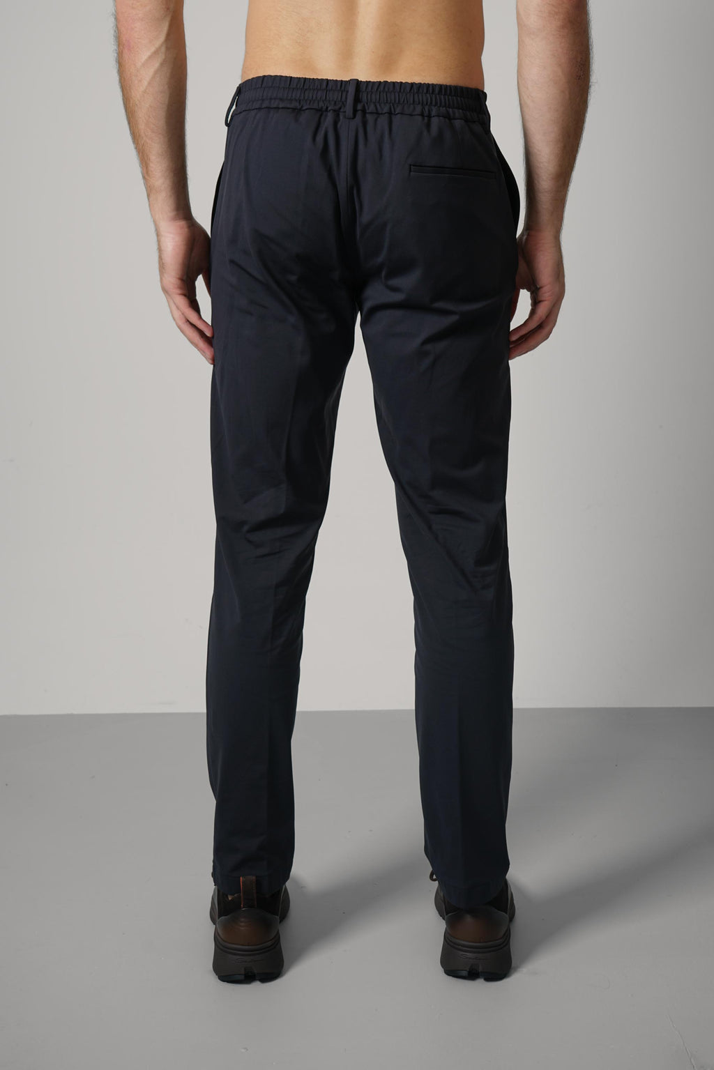 Berwich Spiaggia 1p Trousers – Navy