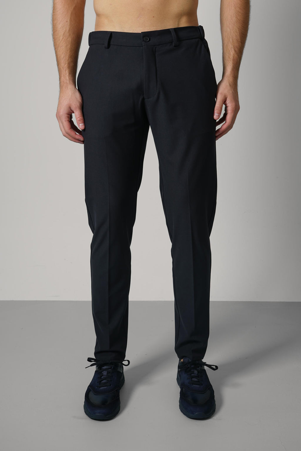 Berwich Morello Elax Trousers – Navy