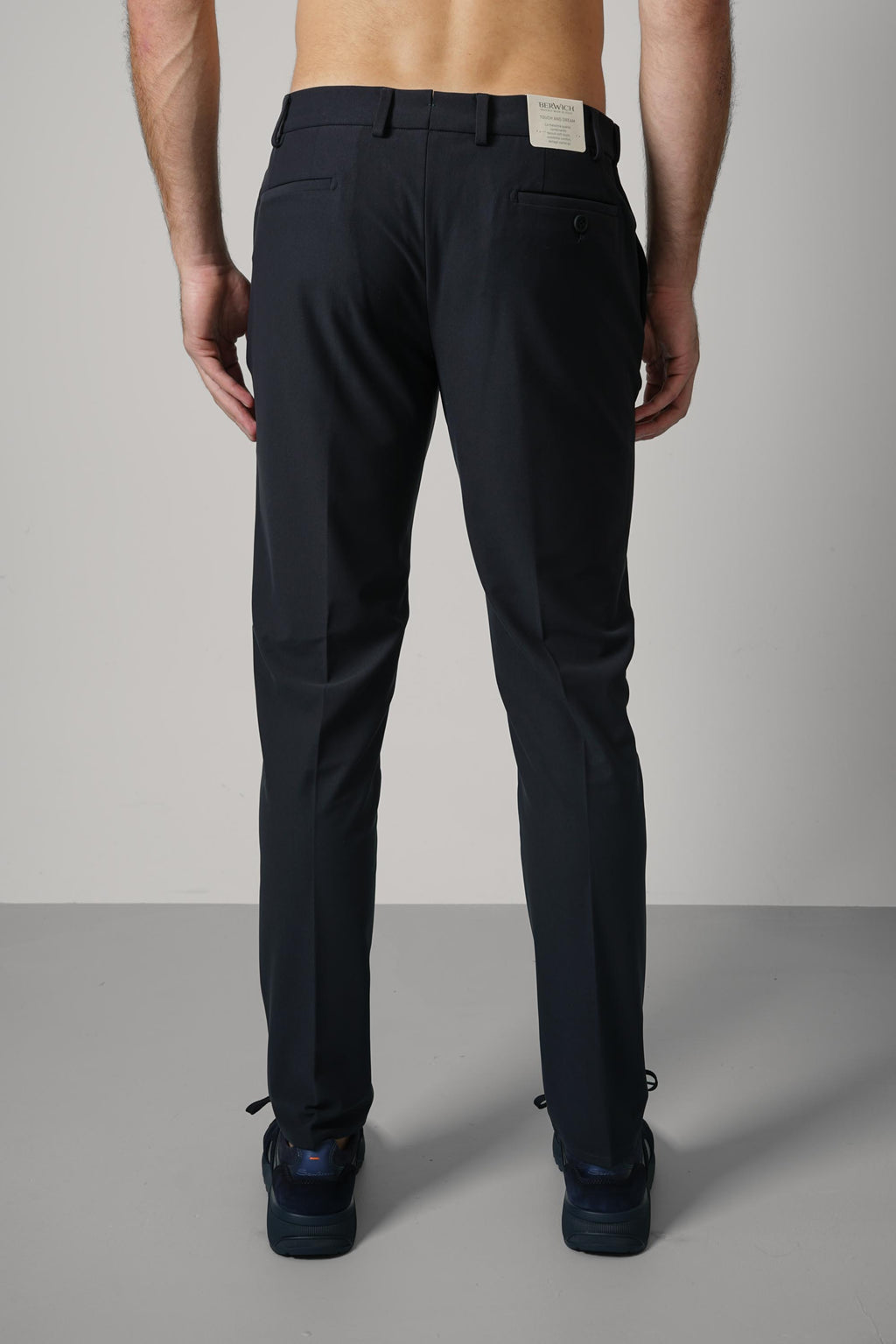 Berwich Morello Elax Trousers – Navy