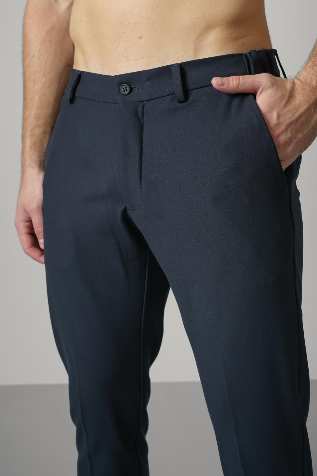 Berwich Morello Elax Trousers – Navy