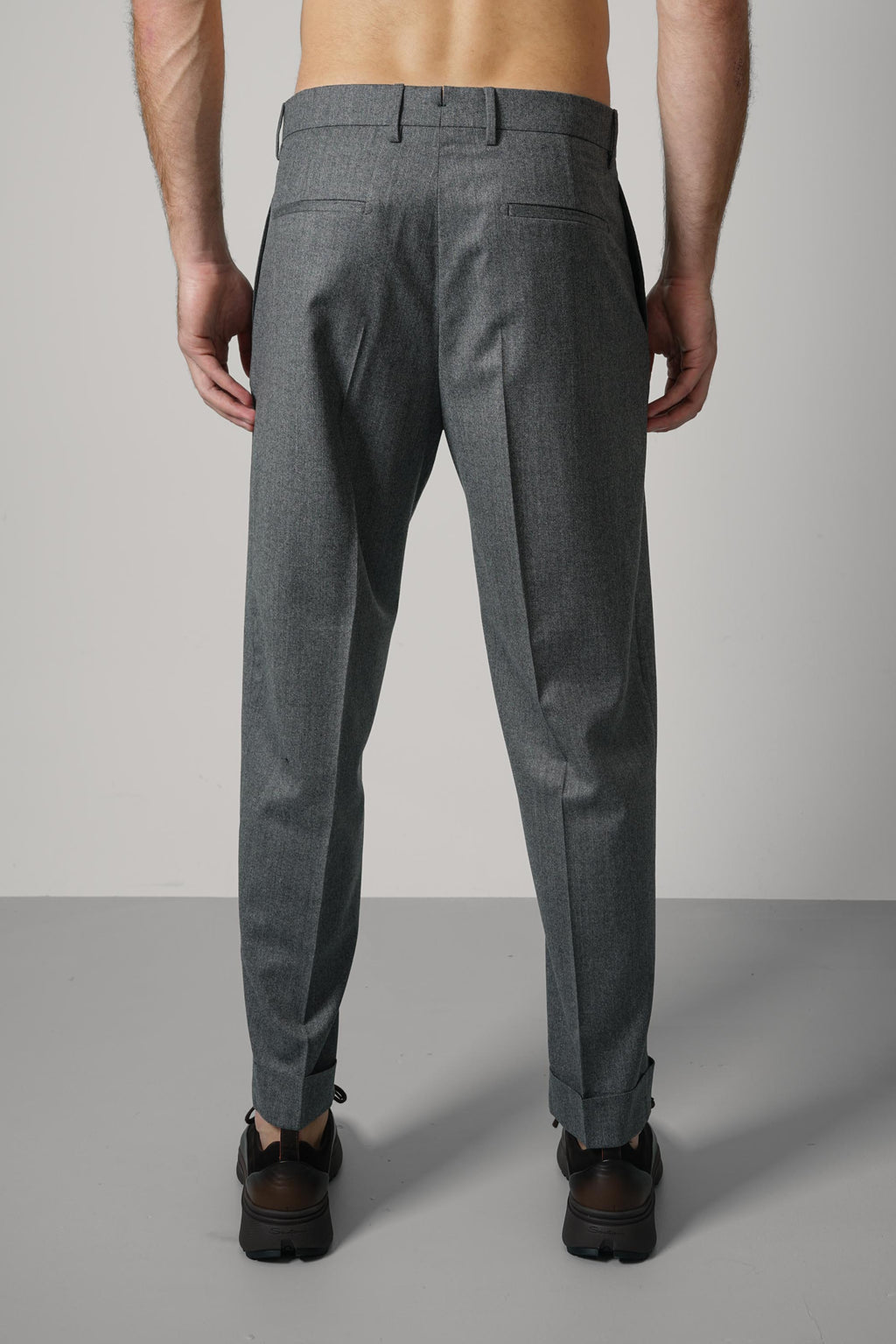 Chiaia Long Trousers – Grey