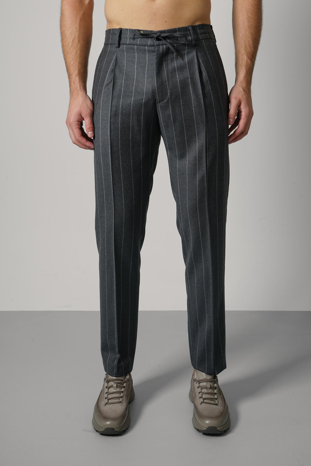 Berwich Spiaggia 1p Trousers – Dk Grey