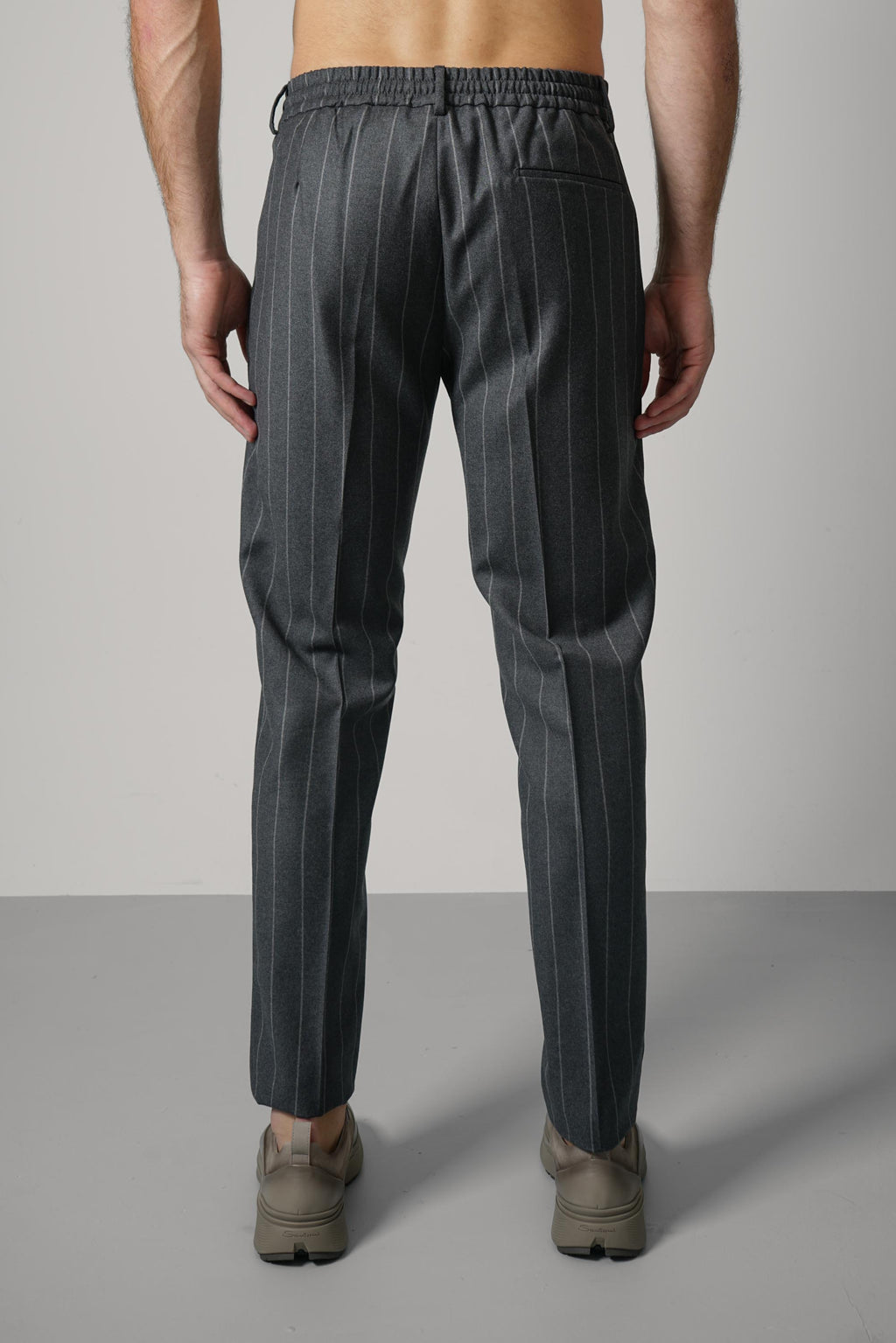 Berwich Spiaggia 1p Trousers – Dk Grey