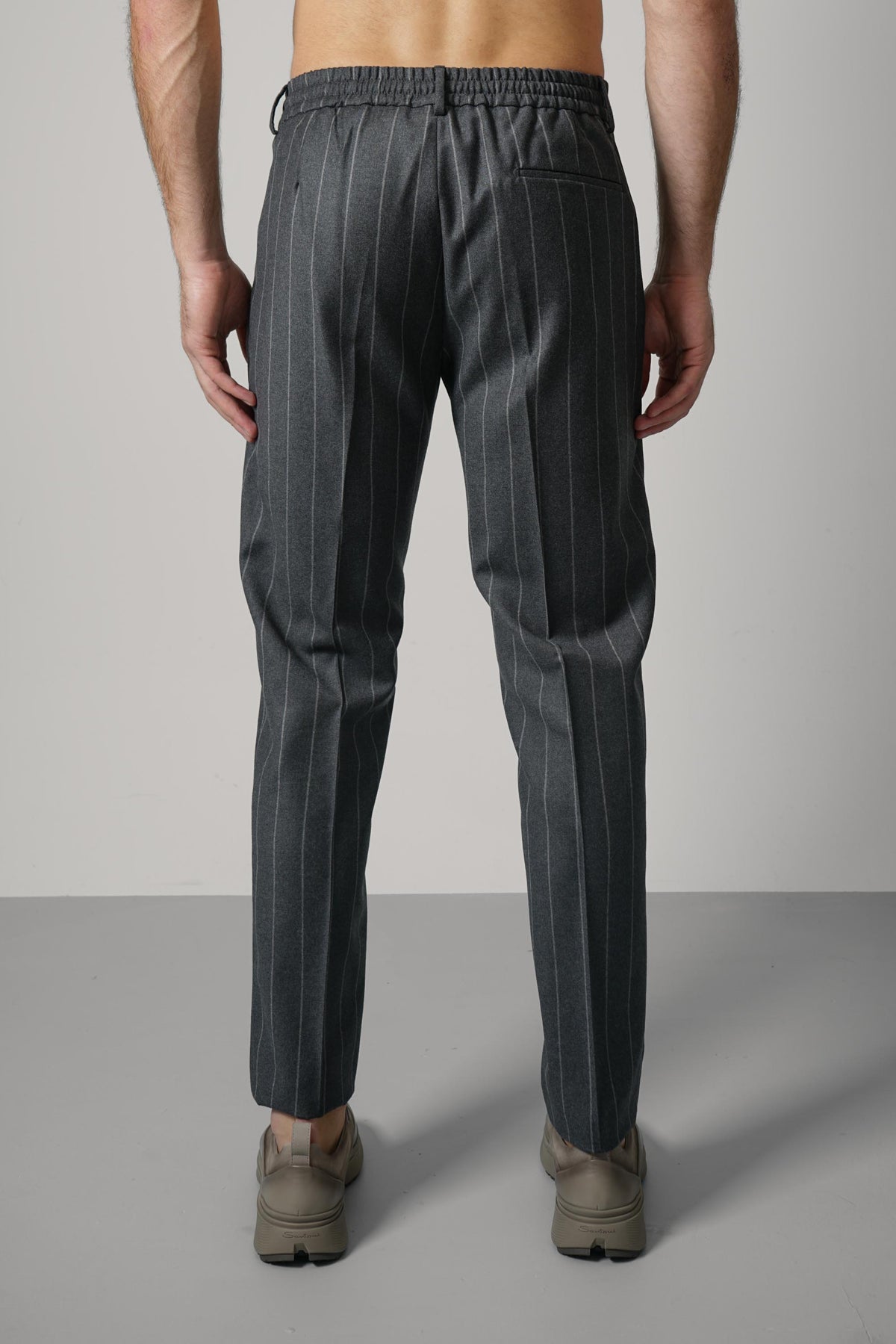 Berwich Spiaggia 1p Trousers – Dk Grey