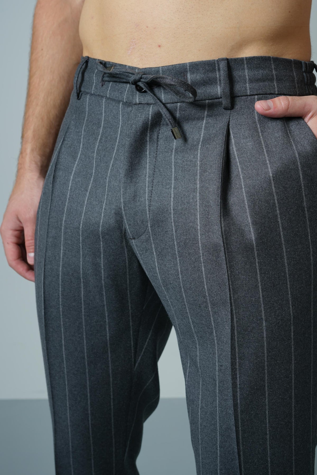 Berwich Spiaggia 1p Trousers – Dk Grey