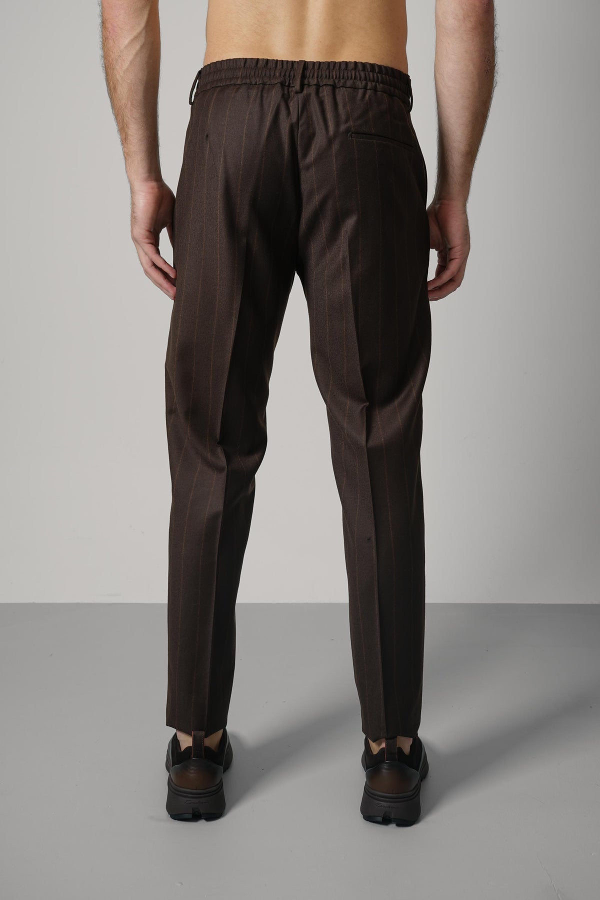 Berwich Spiaggia 1p Trousers – Brown