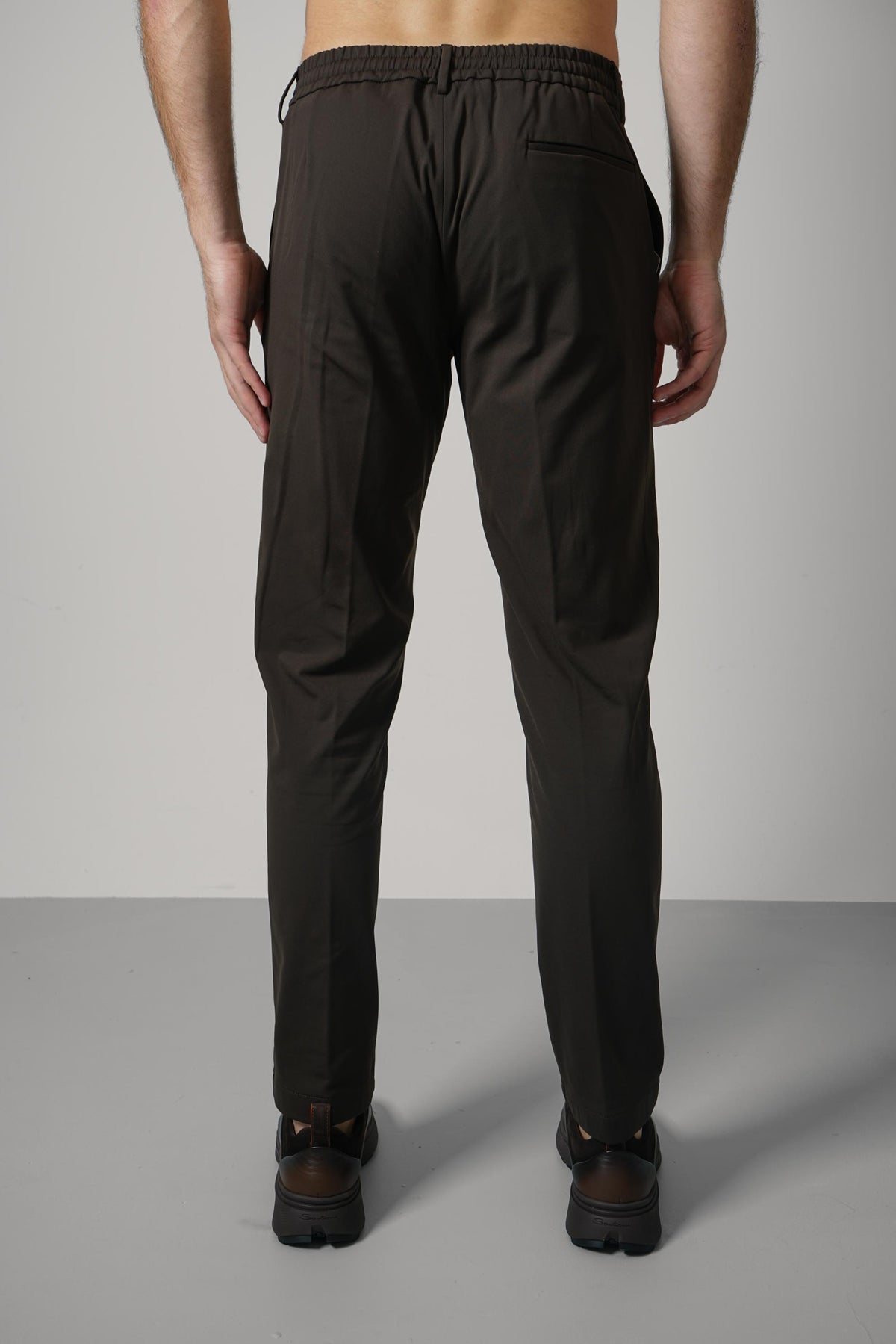 Berwich Spiaggia 1p Trousers – Brown