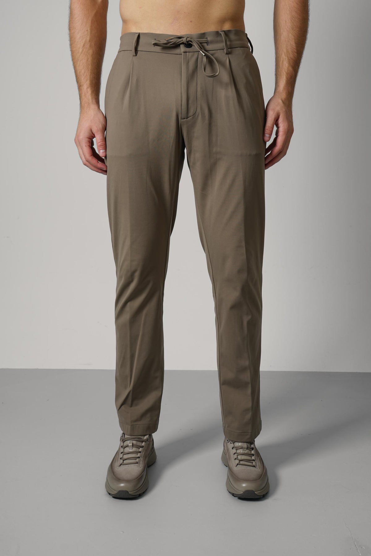 Berwich Spiaggia 1p Trousers – Greige