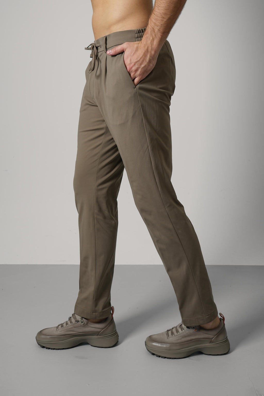 Berwich Spiaggia 1p Trousers – Greige