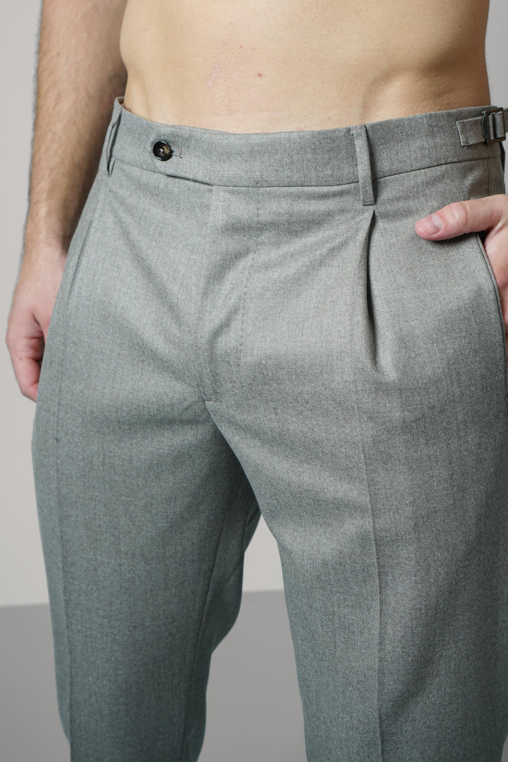 Berwich Retrolong Trousers – Desert
