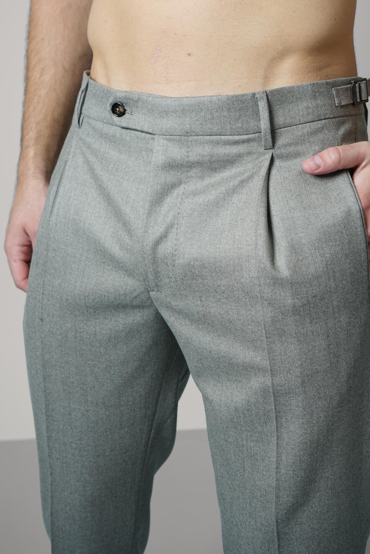 Berwich Retrolong Trousers – Desert