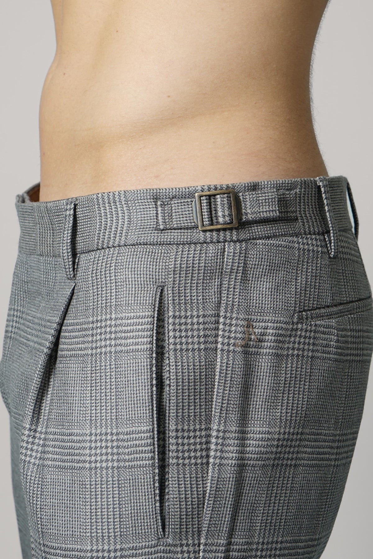 Berwich Retrolong Trousers – Greige
