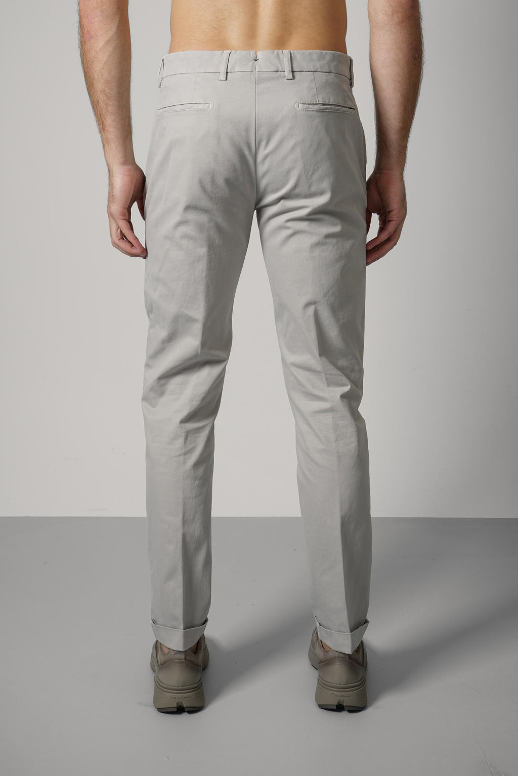 Berwich Retrolong-gd Trousers – Grey