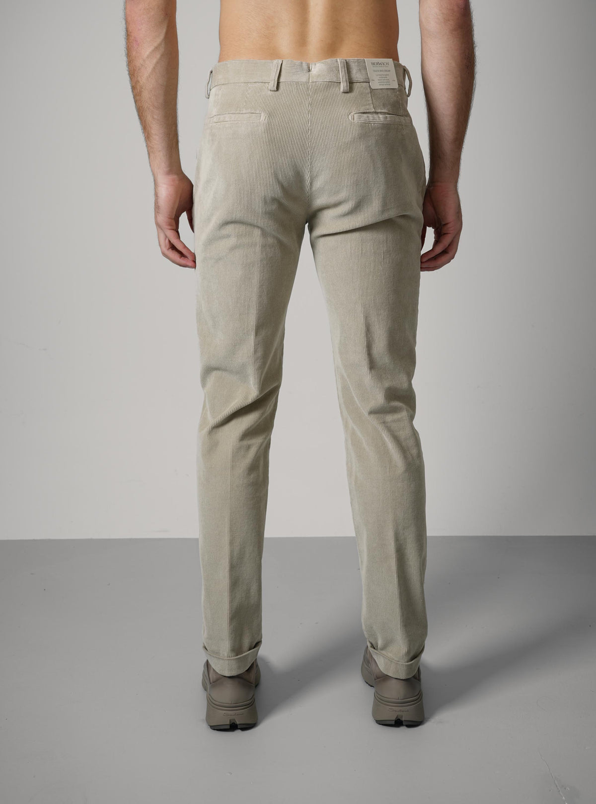 Berwich Retrolong-gd Trousers – Beige