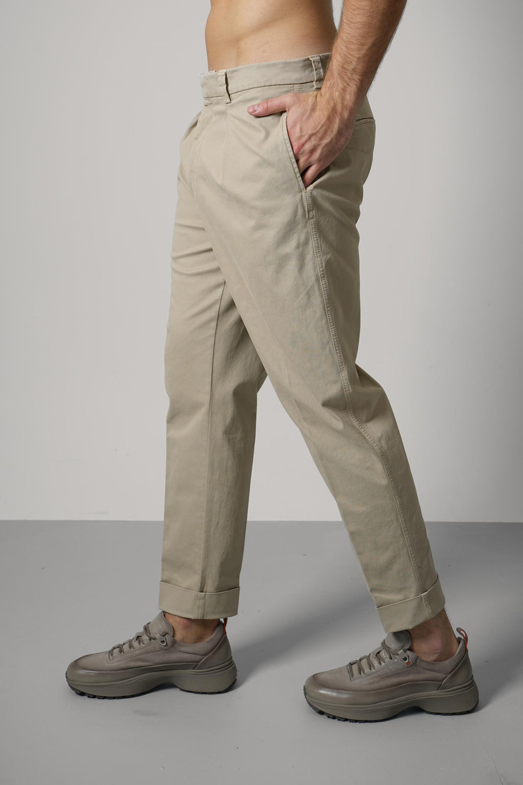 Berwich Chiold-gd Trousers – Beige