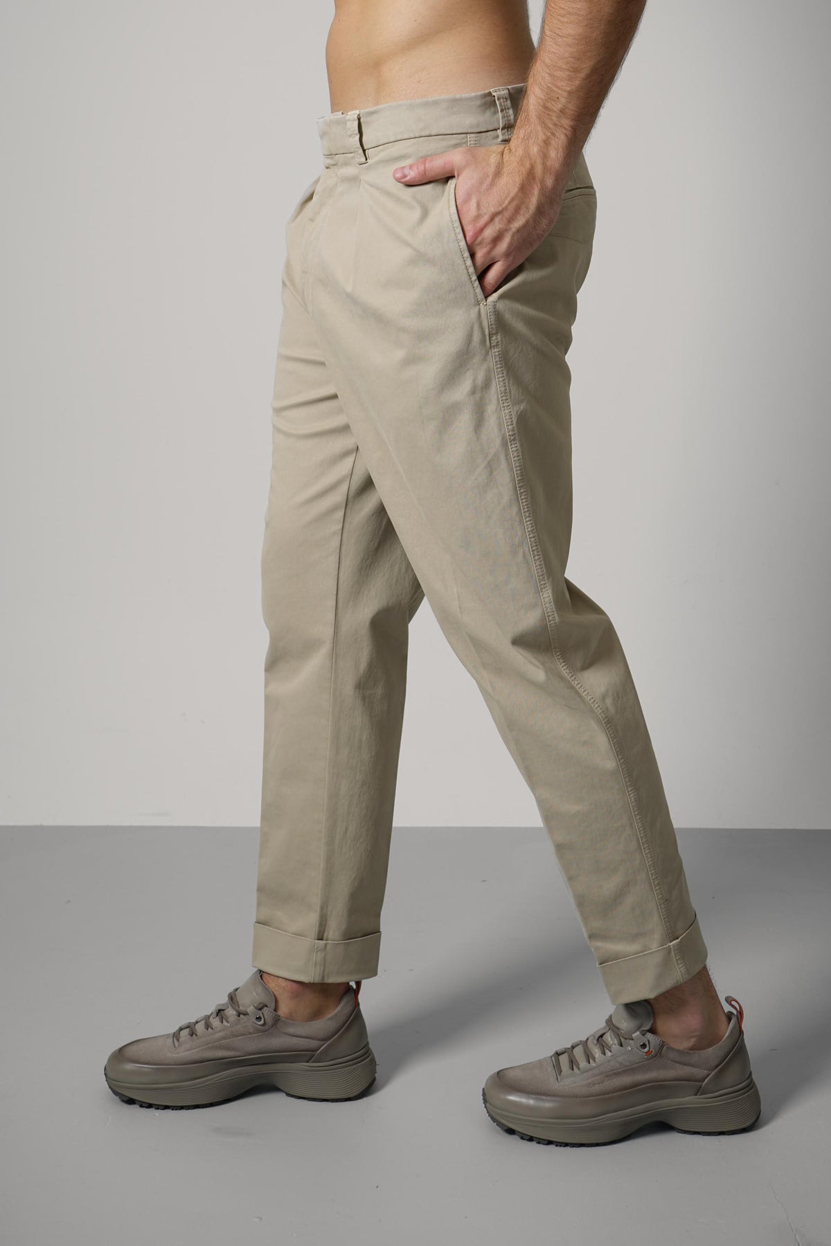 Berwich Chiold-gd Trousers – Beige