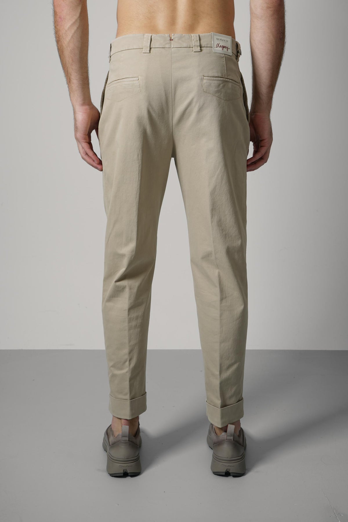 Berwich Chiold-gd Trousers – Beige