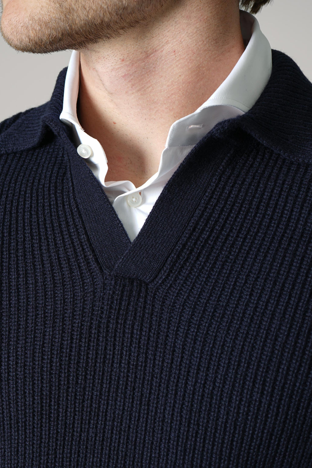 Gran Sasso Tennis L/S Skipper – Navy