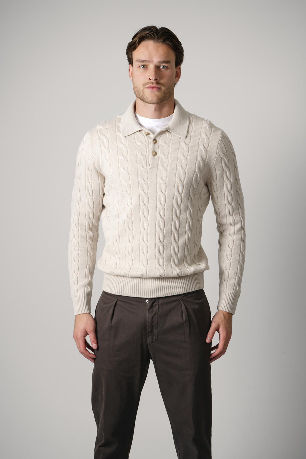 Gran Sasso Tennis L/S – Beige