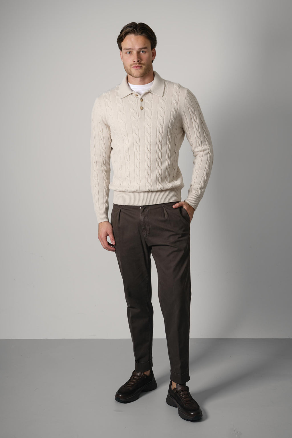Gran Sasso Tennis L/S – Beige