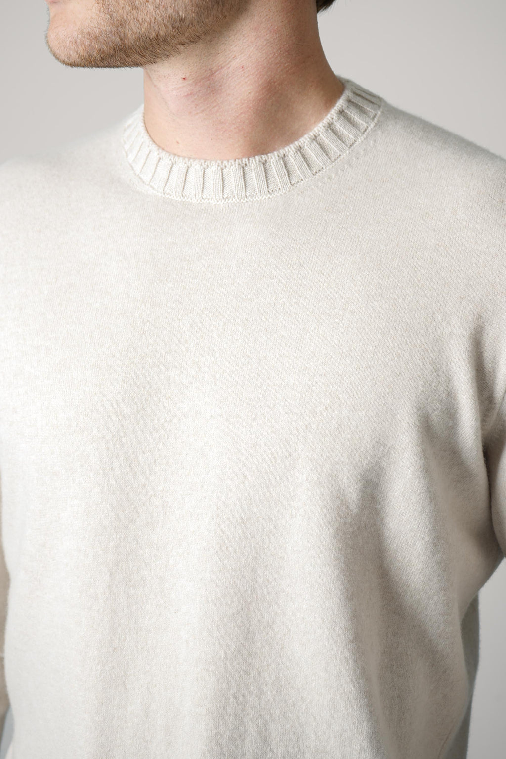 Gran Sasso Crew L/S – Beige