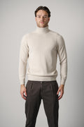 Gran Sasso Turtle Neck – Beige