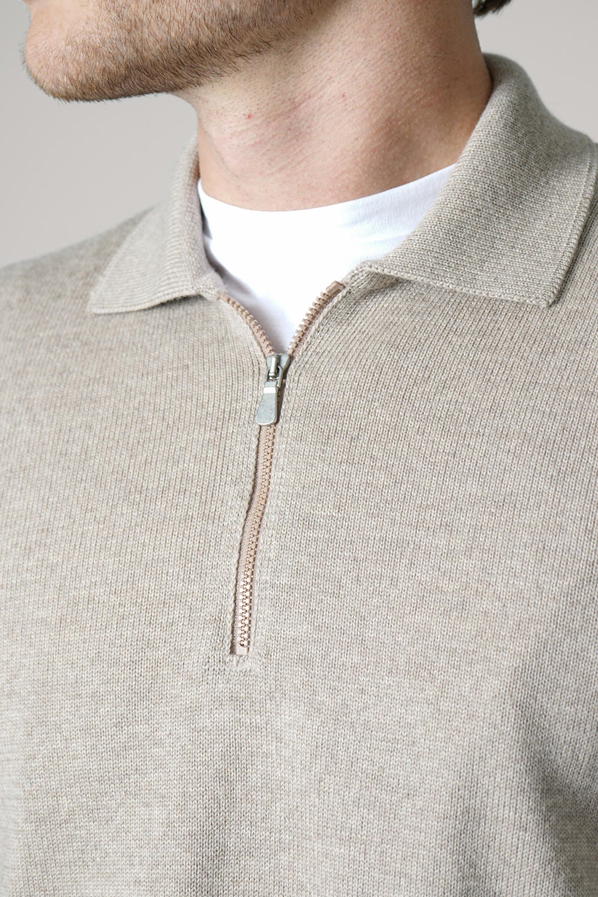 Gran Sasso Tennis L/S – Greige