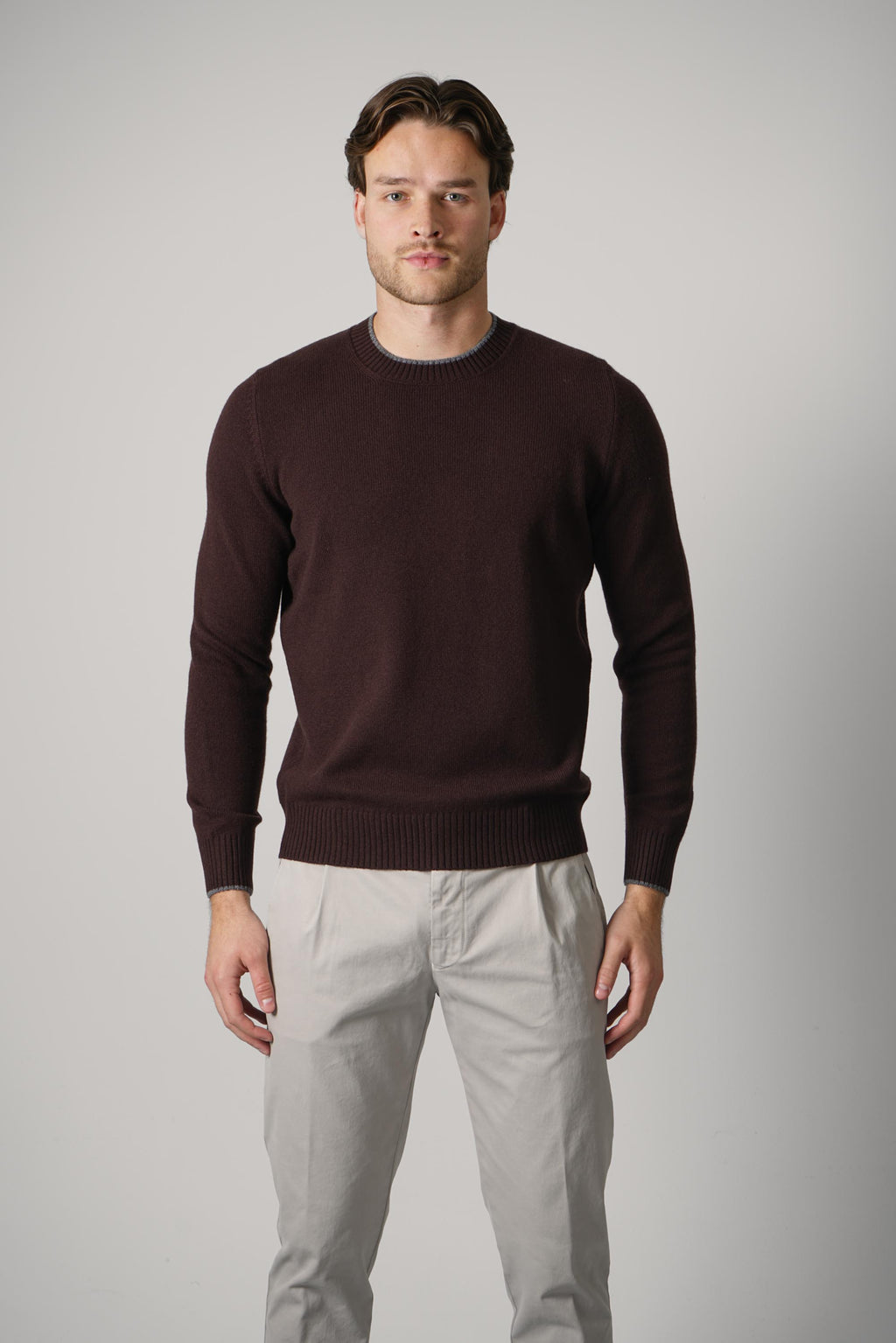 Gran Sasso Crew L/S – Brown