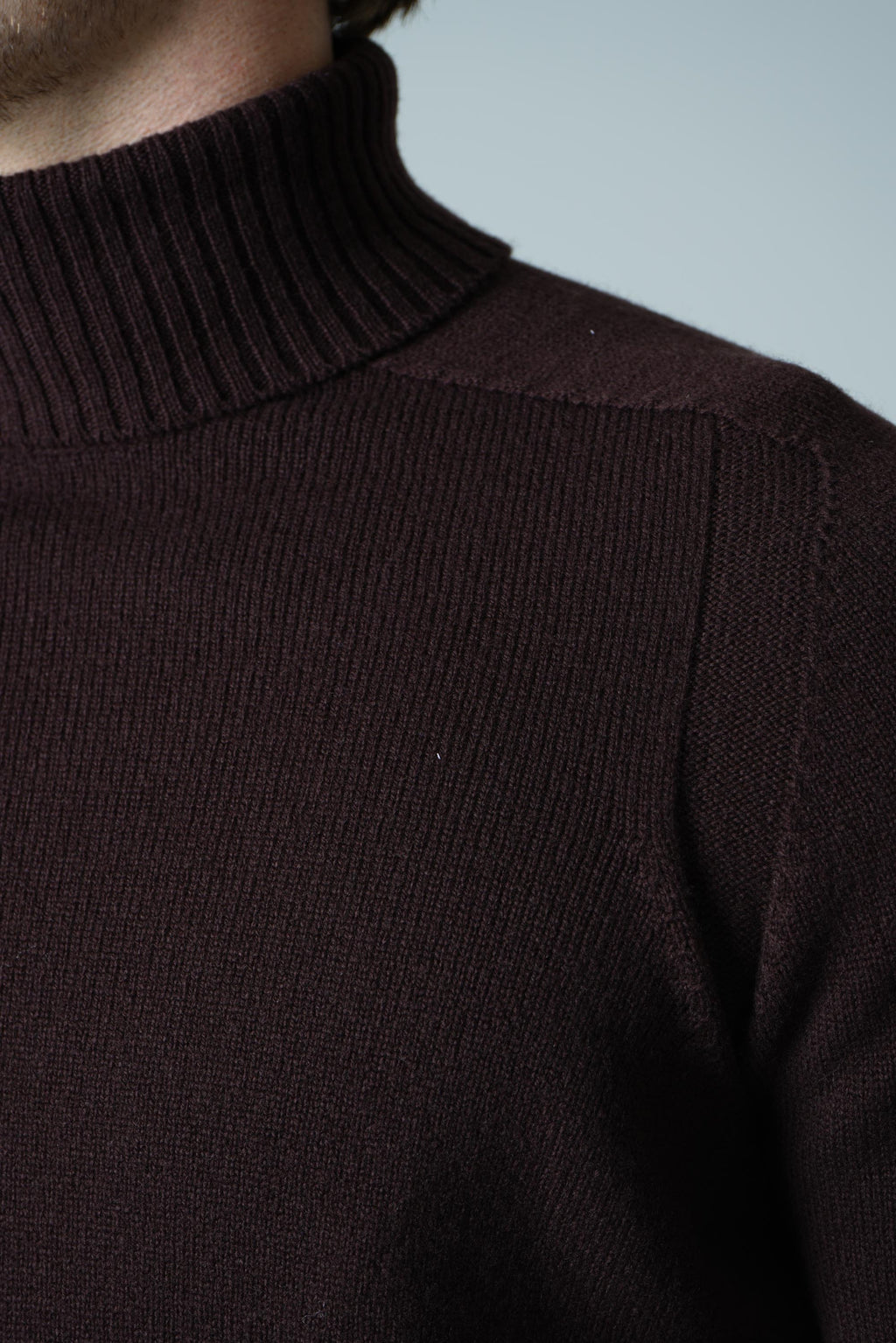 Gran Sasso Turtle Neck – Brown