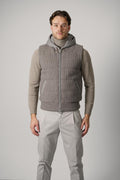 Gran Sasso Sleeveless Jacket – Greige