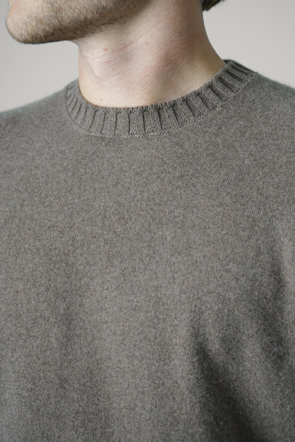 Gran Sasso Crew L/S – Light Brown