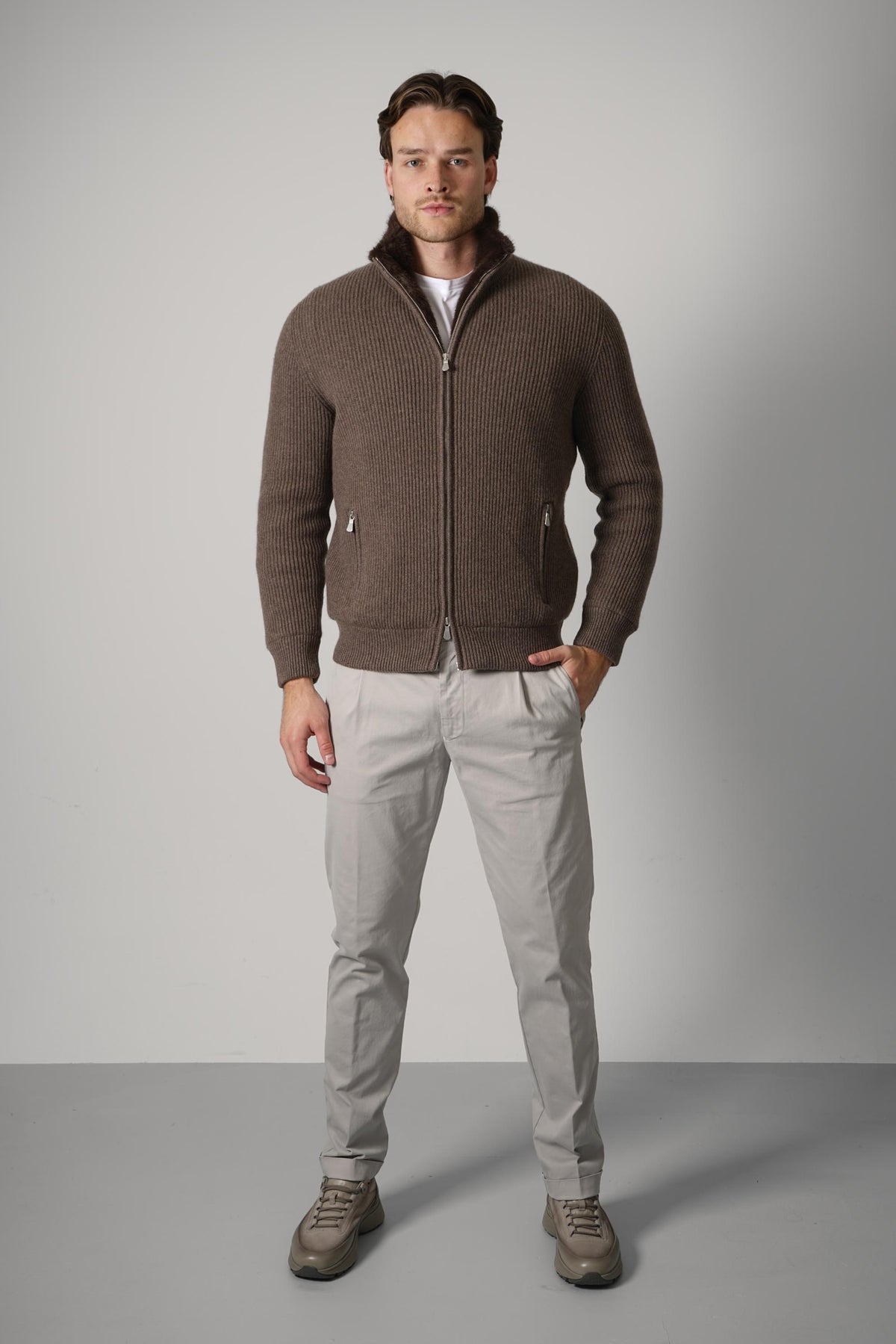 Gran Sasso Jacket C/ – Light Brown