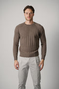 Gran Sasso Crew L/S – Light Brown