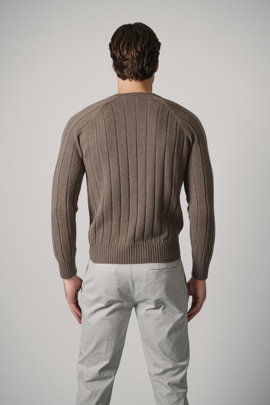 Gran Sasso Crew L/S – Light Brown