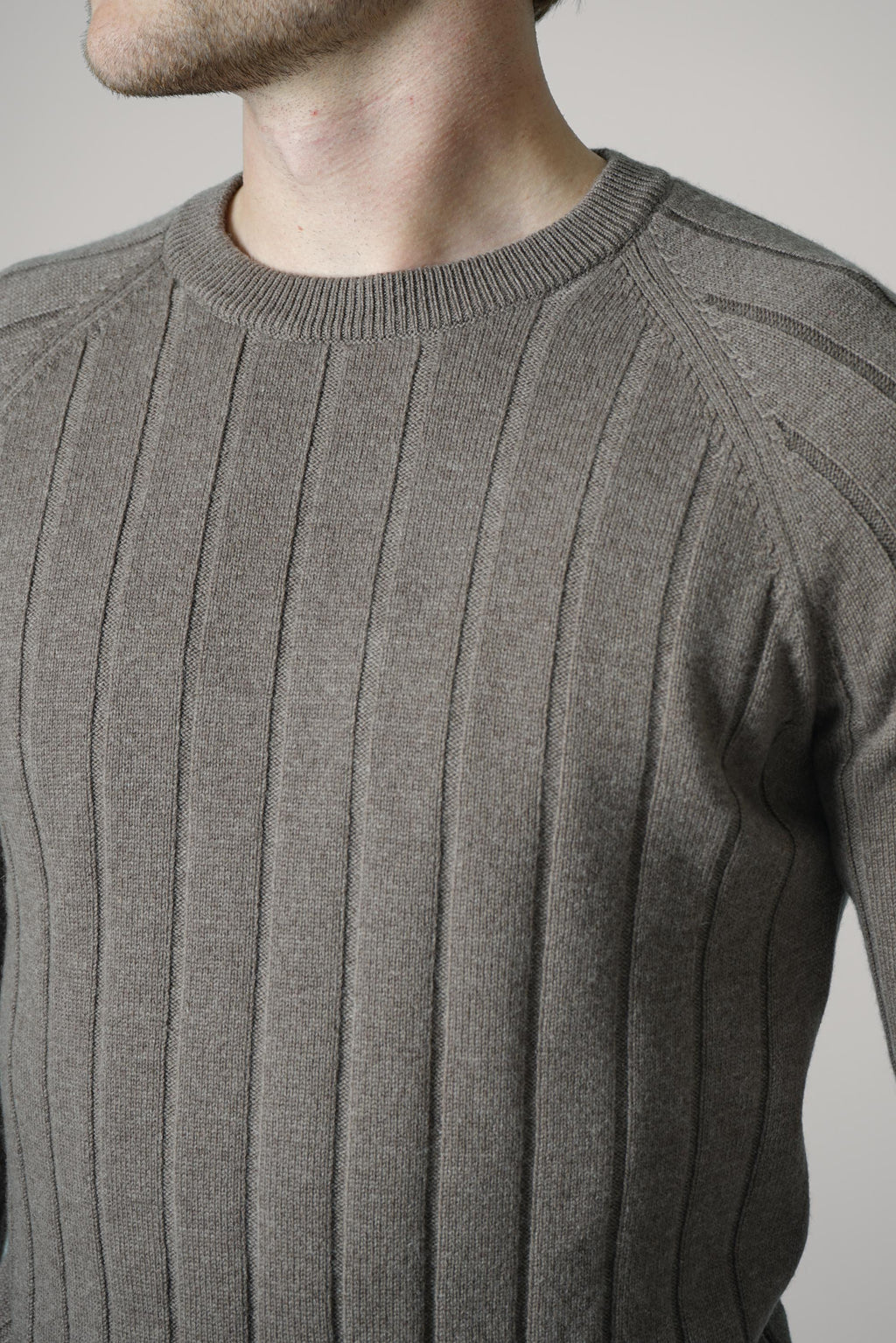 Gran Sasso Crew L/S – Light Brown